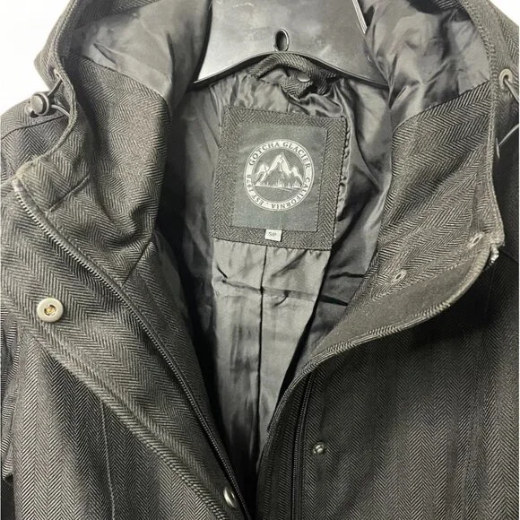 Gotcha Glacier California Women’s Black Hooded Jacket Coat Size S/P - Picture 6 of 16